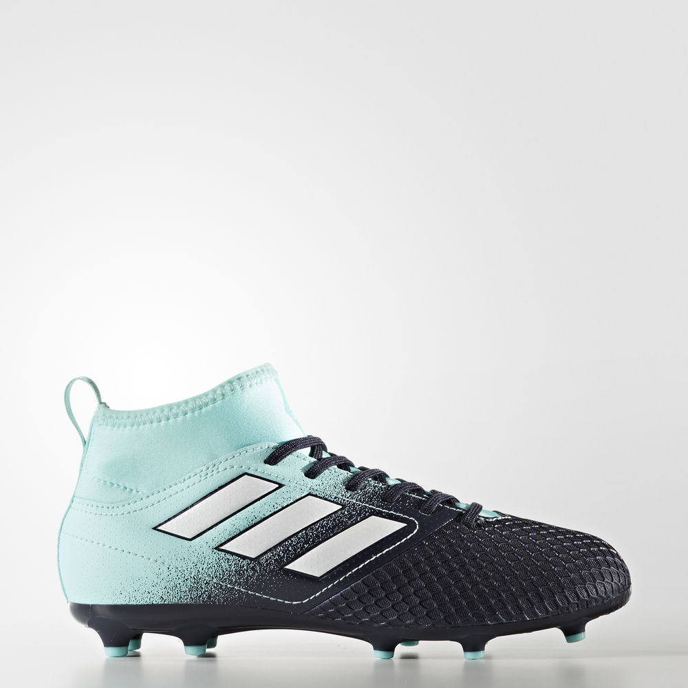 Adidas Ace 17.3 Firm Ground - ποδοσφαιρικα παπουτσια για κοριτσια - Ανοιχτο Τυρκουάζ/Ασπρα,Μέγεθος: